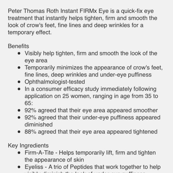 Peter Thomas Roth instant eye firm - Picture 4 of 4